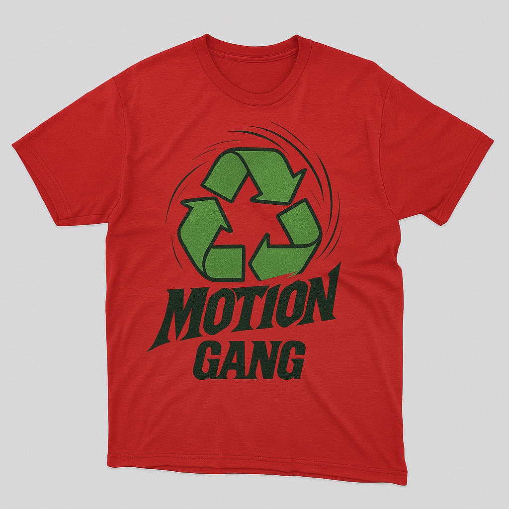 Motion Gang shirt mockup